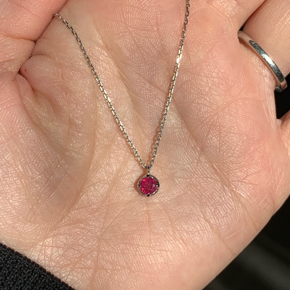 Natural Ruby Necklace - Picture 2 of 4